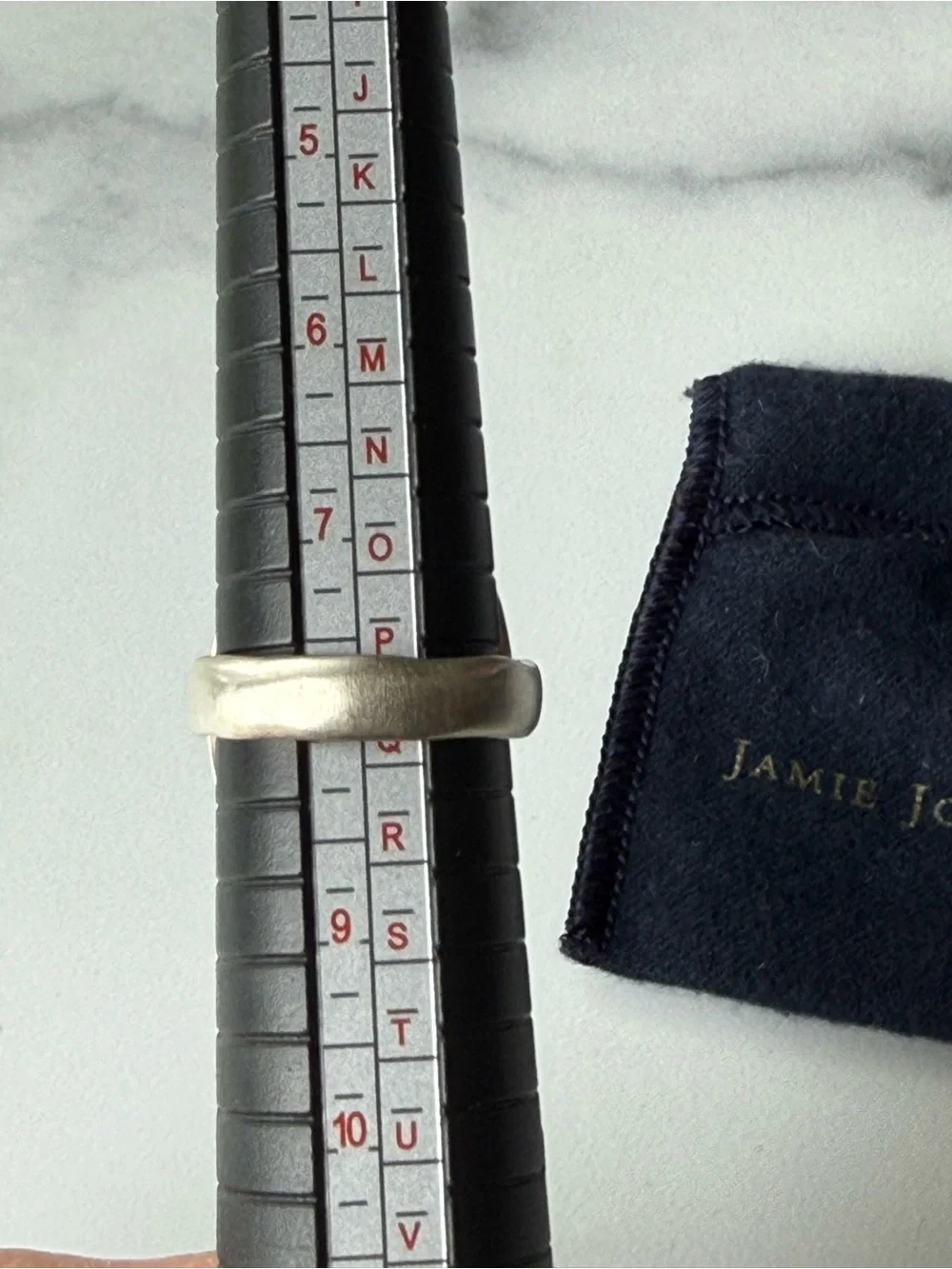 Jamie Joseph Royston Turquoise Ring 14k and sterling silver